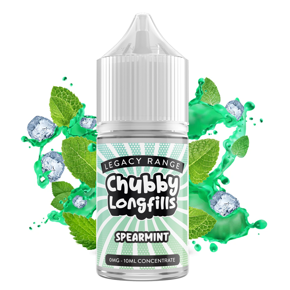 Chubby Longfills - Spearmint 30ml