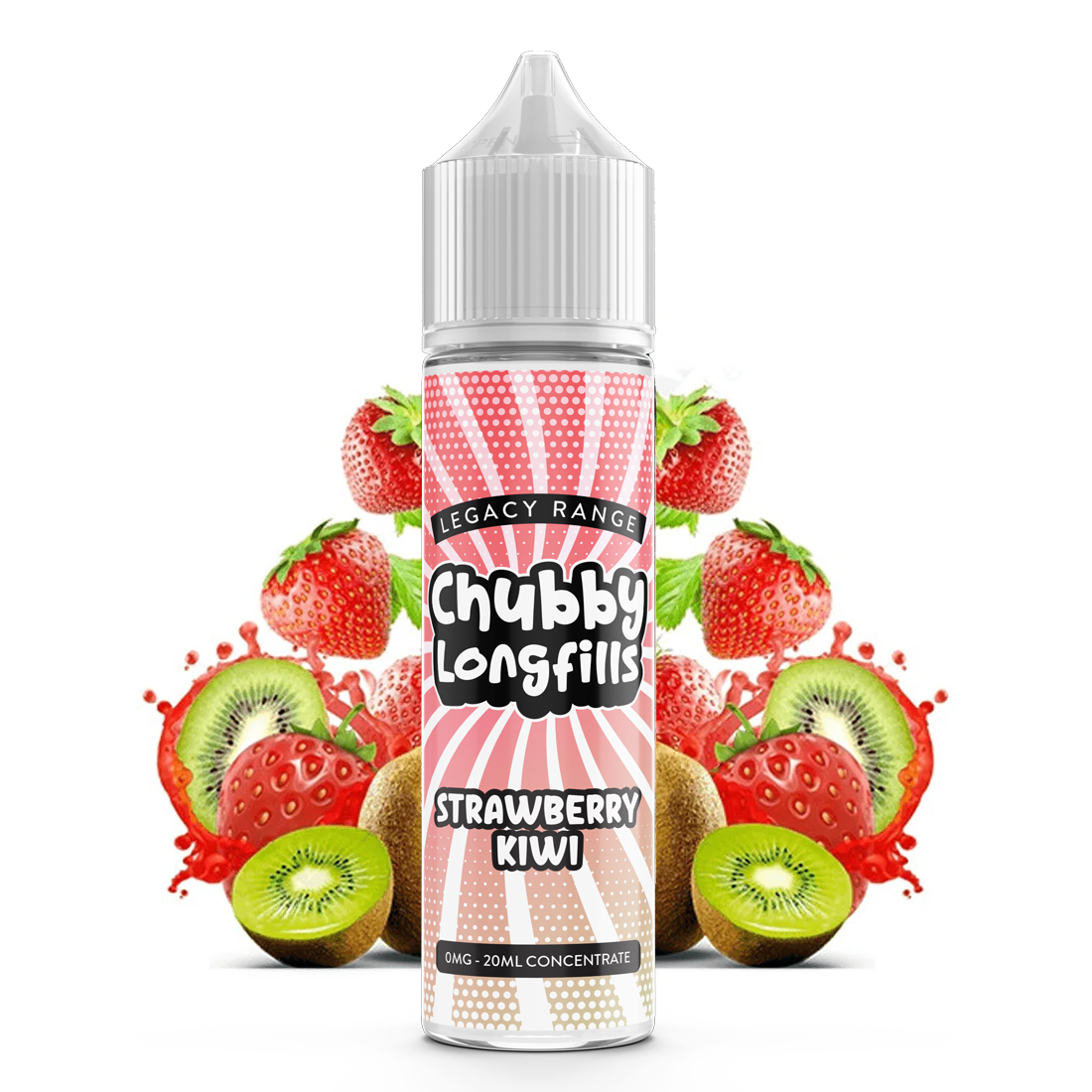 Chubby Longfills - Strawberry Kiwi 60ml