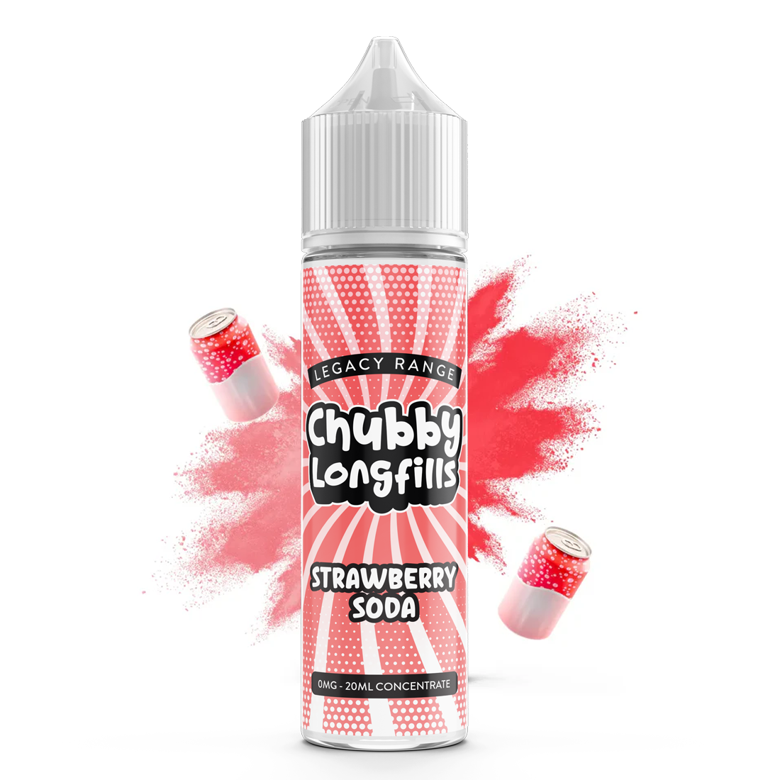 Chubby Longfills - Strawberry Soda 60ml