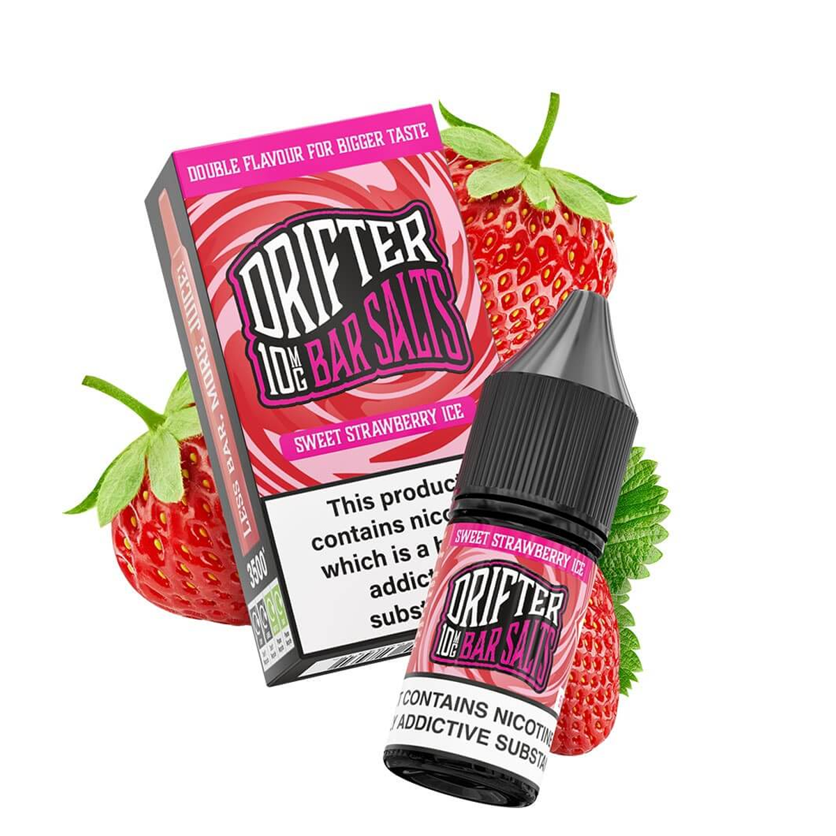 Drifter Bar Salts - Sweet Strawberry Ice 10ml