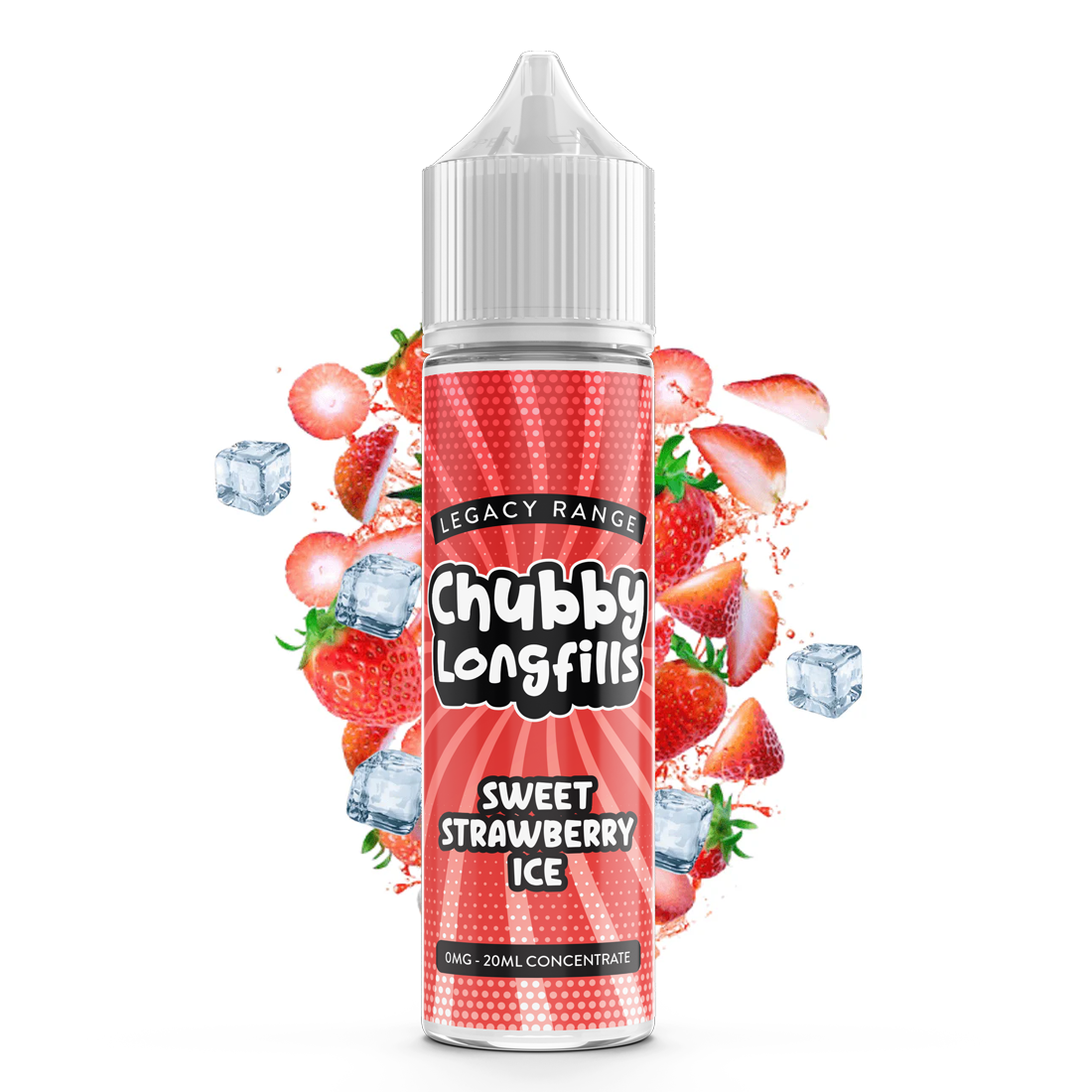 Chubby Longfills - Sweet Strawberry Ice 60ml