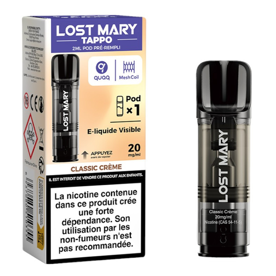 Lost Mary Tappo - Cream Tobacco 20mg
