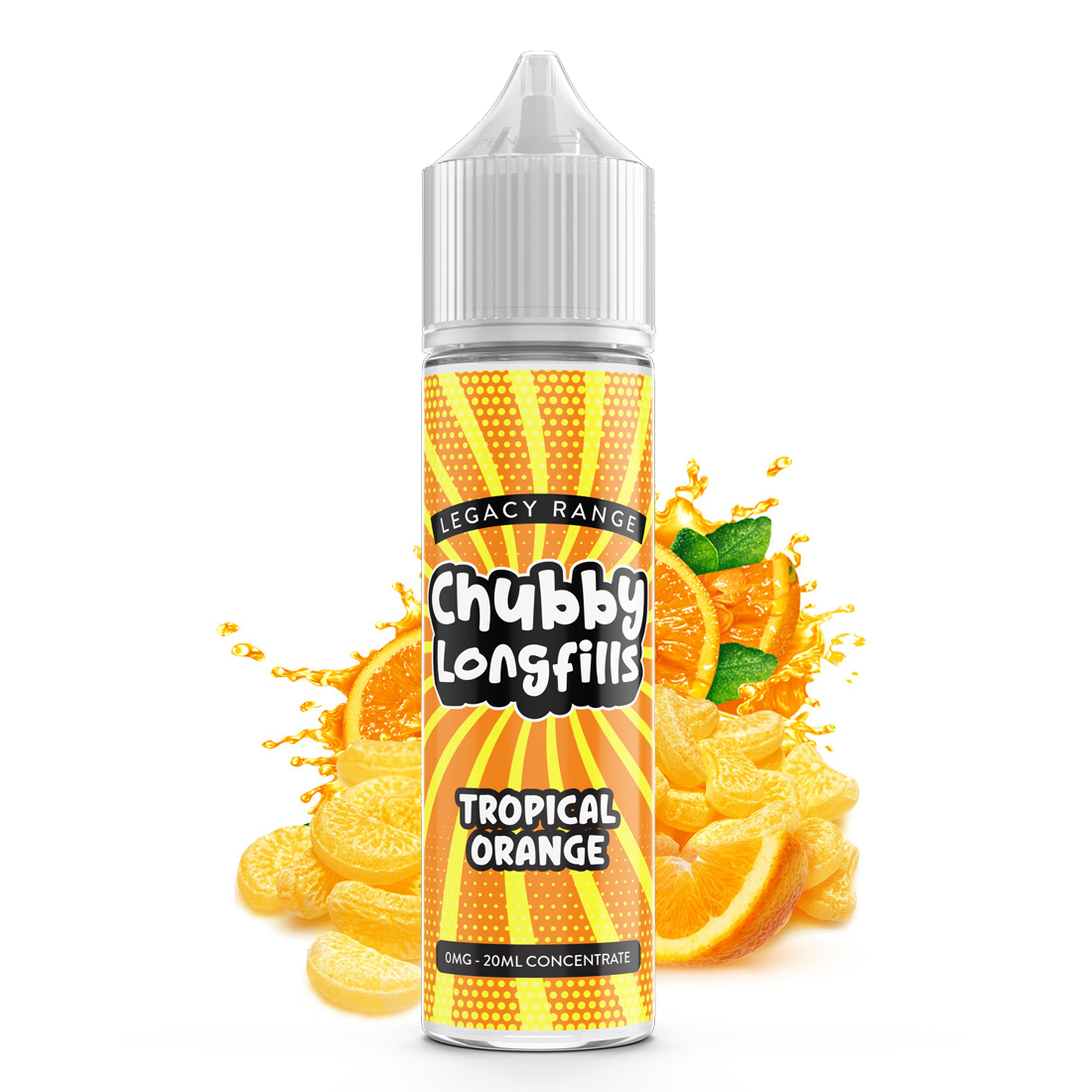 Chubby Longfills - Tropical Orange 60ml