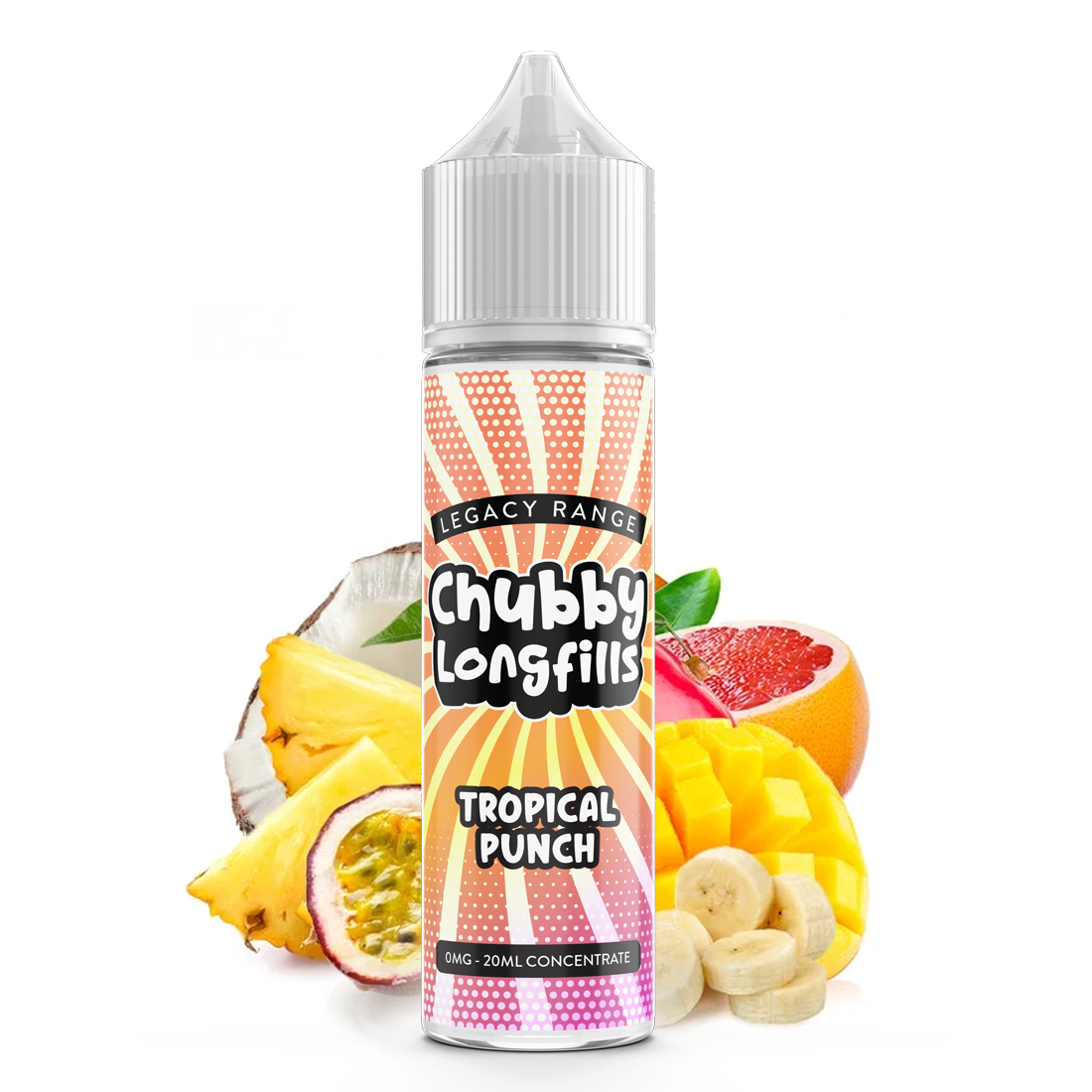 Chubby Longfills - Tropical Punch 60ml