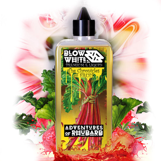 Blow White - Aventures de rhubarbe 80ml Shortfill