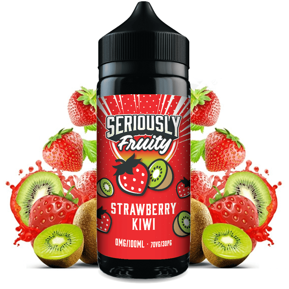 Seriously Fruity - Strawberry Kiwi 100ml Shortfill